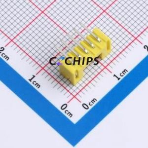 XY-PH2.0-5A21-YT Wire-to-Board Pin Header Bent Lead Through Hole,P=2mm Connector 1x5P 2mm Right Angle Insert PH - Product Image 2