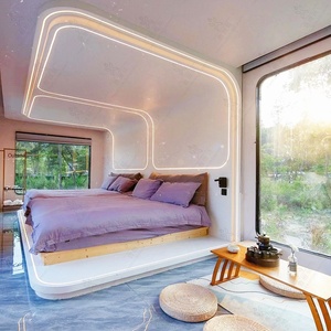Camping de luxe sauvage, site panoramique, camping multifonctionnel, salle de bain intégrée, remorque mobile, remorque fixe - Product Image 4
