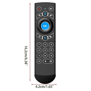 Télécommande vocale G21 PRO, clavier sans fil 2.4G, souris aérienne avec apprentissage IR et gyroscope pour <span class=keywords><strong>Android</strong></span> TV Box H96 <span class=keywords><strong>MAX</strong></span> <span class=keywords><strong>T95</strong></span> X96 <span class=keywords><strong>Max</strong></span> - Product Image 6