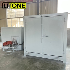 Hochtemperatur-Industrie tunnel elektrische Gasheizung LPG Pulver beschichtung Trocknen Härten Backofen - Product Image 1