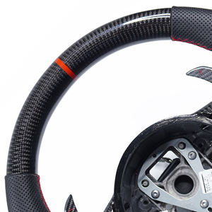 Volant personnalisé en fibre de carbone pour <span class=keywords><strong>Audi</strong></span> R8 TT TTS T <span class=keywords><strong>RS</strong></span> <span class=keywords><strong>A3</strong></span> A4 A5 A6 A7 Sport - Product Image 3