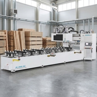 Centre d'usinage CNC tout-en-un 5m JR-5015-5C pour le fraisage de joints de bois à triple rangée, idéal pour la production complexe de canapés et de cadres de lit