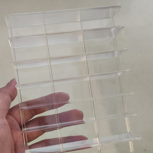 Rõ ràng Acrylic Kệ ngăn cho gỗ và nhựa Kệ khuôn tổ chức cho ví và tủ quần áo tách - Product Image 4