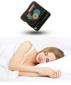 Reloj de pared de estilo nórdico para decoración de sala de estar, cronógrafo con diseño de cafetería, restaurante, silencioso, con cara transparente - Product Image 4