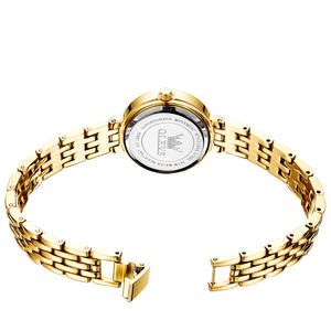 Montre à quartz OLEVS 9992 en acier inoxydable, style sport élégant, or rose, personnalisable avec logo OEM/ODM, très tendance, idéale comme cadeau pour <span class=keywords><strong>femme</strong></span> - Product Image 3