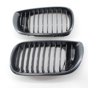 กระจังหน้าคาร์บอนไฟเบอร์ลุค BMW E46 สำหรับอัพเกรดกันชนรถซีรีย์ 3 ปี 2002-2005 ทำจากพลาสติก ABS - Product Image 3