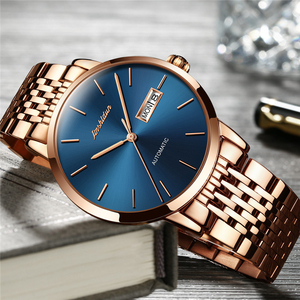 JSDUN8812 OEM Luxe Couple Prix <span class=keywords><strong>Pas</strong></span> <span class=keywords><strong>Cher</strong></span> Couple Acier Inoxydable Automatique <span class=keywords><strong>Tourbillon</strong></span> <span class=keywords><strong>Montre</strong></span> Mécanique Hommes <span class=keywords><strong>Montre</strong></span>-Bracelet - Product Image 3