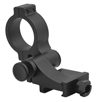 Support de tube optique Bowei Quick Flip To Side 30 mm, support de hauteur centrale 36 mm pour viseur point rouge avec base multi-creuses 20 mm