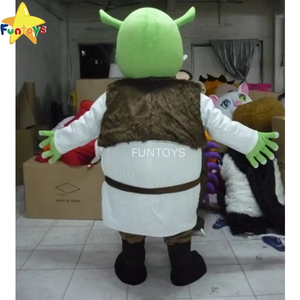 Funtoys <strong>Big</strong> Green Shrek <strong>Head</strong> Doll Halloween Cosplay Animal Mascot <strong>Costume</strong> for Adult - Product Image 5