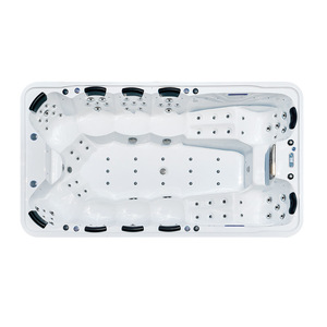 Bañera de Hidromasaje para Exteriores, Piscina Grande, SPA, Aguas Termales a Temperatura Constante, para 10 Personas, Inteligente - Product Image 3