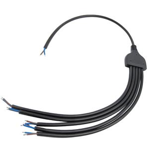 Diviseur de ligne de branches multiples en forme de Y pour l'industrie de l'éclairage LED, étanche IP65 IP67 <span class=keywords><strong>prise</strong></span> <span class=keywords><strong>jack</strong></span> 4 broches Y-PVC-08 - Product Image 2