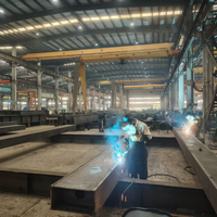 Entrepôt en structure métallique industrielle Philippines Indonésie Grande portée Bâtiment métallique préfabriqué Conception personnalisée Construction rapide