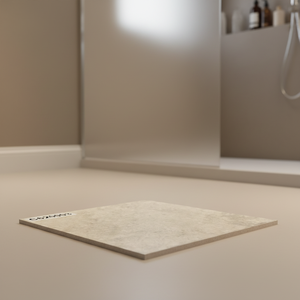 Piastrella da Parete Piccola in Ceramica Porcellanata Fatta a Mano 200x200mm, Finitura Opaca Beige, Foshan - Product Image 1