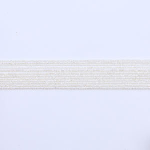 ลูกปัดมุกน้ำจืดแท้ขนาด0.7-0.9มม. ไข่มุกสีขาวรูปทรงมันฝรั่งสำหรับทำเครื่องประดับ - Product Image 2