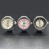 Nouvelle montre bague à quartz créative et tendance, un best-seller transfrontalier pour étudiants (hommes/femmes)