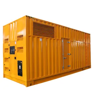 Hochleistungs-Diesel container generator kW kWa Container typ Diesel generator mit Cummins-Motor