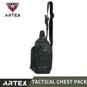 Sac à dos tactique d'extérieur imperméable Guangzhou Artex 600D pour hommes, sac à bandoulière tactique, sac à dos de camouflage tendance - Product Image 4