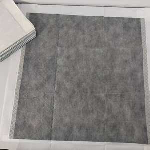 Meistverkaufte Aktivkohle-Hundetrainingsunterlage Urinabsorbierend Maßgefertigte Kohlenstoff-Welpenunterlagen Trainingsunterlagen für Hunde Einweg-Hunde-Pinkelmatte - Product Image 3