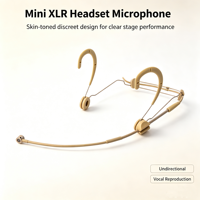 Microphone-casque professionnel portable pour chant et performance scénique – Offre spéciale