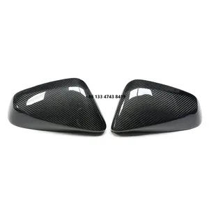 Coque de rétroviseur extérieur en fibre de carbone véritable pour <span class=keywords><strong>voiture</strong></span> 2014+, vente chaude - Product Image 6