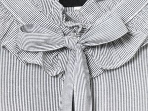 <span class=keywords><strong>Camisa</strong></span> BR & ZA Otoño 2026, Estilo Casual Europeo-Americano, con Volantes, Corte Holgado, Cuello Semi-Alto, Manga Larga, Lavable, de Poliéster - Product Image 5