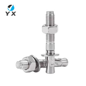 Pernos de Expansión con Cabeza Hexagonal, Acero Inoxidable 304, M6 M8 M10 M12, para Contratistas, Empaque a Granel - Product Image 3