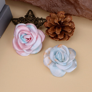 Adornos de flores de tela en 3D hechos a mano para bodas, broches DIY, zapatos, sombreros, decoraciones de ropa - Product Image 3