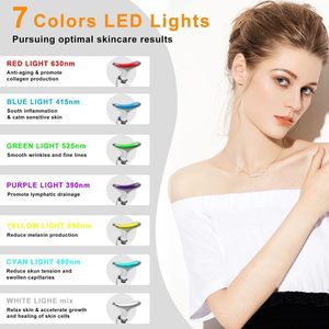 Vẻ đẹp ODM chống lão hóa khuôn mặt và cổ nâng Massager chăm sóc da loại bỏ nếp nhăn với EMS kỹ thuật Da Thắt chặt thiết bị - Product Image 3