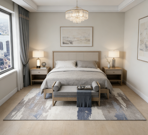 Alfombra Axminster Trenzada Elegante de Color Sólido para Uso Comercial, Lana/Nailon Resistente a las Manchas, Suministro de Fábrica - Product Image 1