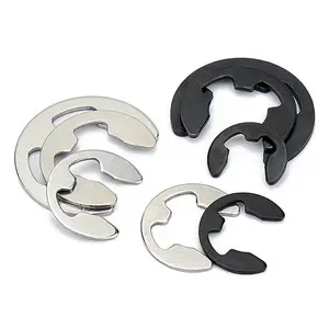 Edelstahl E - Typ Offene Sicherungs ringe E-Clip Ring 6mm-12mm E-Clip Ring Sicherungs ring