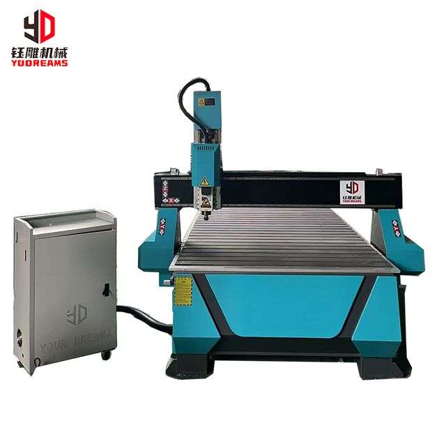 YD 1325 CNC Router 3 Axis CNC Woodworking for 3D Wood Stone Carving Cylinder Engraving Machine