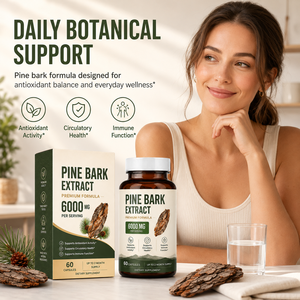 Soutien Circulatoire Avancé Écorce <span class=keywords><strong>de</strong></span> <span class=keywords><strong>Pin</strong></span> 6000mg avec Pépins <span class=keywords><strong>de</strong></span> Raisin et Poivre Noir pour le Bien-être Quotidien ODM Vrac OEM ODM - Product Image 4