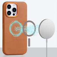 Étui de téléphone en cuir véritable pour iPhone 18 Pro, vente en gros, étui de téléphone en cuir personnalisé, en vrac