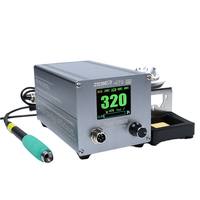 Station de retravail portable XUFENGWANG C470, table de soudage numérique 220V/50Hz pour la soudure de cartes BGA SMD avec pointe d'aiguille