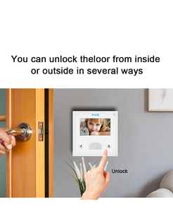 Bán buôn 4.3 ''lcd trong nhà <span class=keywords><strong>intercom</strong></span> Monitor 2 dây không thấm nước chuông cửa hệ thống điện thoại thông minh chuông cửa - Product Image 3
