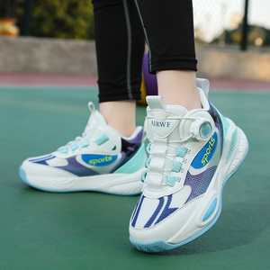 Nouvelles chaussures de sport pour enfants, chaussures de <span class=keywords><strong>basket</strong></span>-ball pour <span class=keywords><strong>garçons</strong></span> et filles, pointures 28-39, chaussures d'usine - Product Image 2