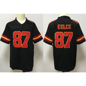 87 # KELCE <span class=keywords><strong>Rugby</strong></span> Jersey Camisas para adultos Youth <span class=keywords><strong>Chiefs</strong></span> Team Football Top/<span class=keywords><strong>Camiseta</strong></span> Transpirable con logotipo impreso Dallas Miami Colors - Product Image 6