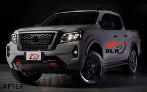 Kit de Carrocería Completo para Nissan Navara NP300 2016 <span class=keywords><strong>2017</strong></span> 2018 2019, Estilo Facelift, Actualización al Diseño 2021 - Product Image 5
