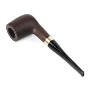 핸들 스트레이트 흑단 담배 파이프 흡연 액세서리 사용자 정의 로고 나무 건강 벨벳 가방 및 상자 나무 담배 덕아웃 1 타자 - Product Image 2