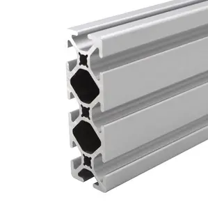 分数英寸BS1030A光滑表面t型槽型材八开口t型槽批发工业铝框架材料 #8188