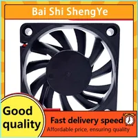 BSSY) Ventilateur de dissipation thermique ultra-fin 60 * 60 * 10 mm, 6 cm, 5 V, 12 V, 24 V, 6010, étanche et résistant à l'humidité