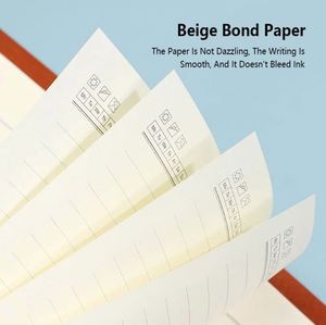 Carnet de notes/agenda A5 en cuir à couverture rigide avec reliure cousue et impression personnalisée, idéal pour un cadeau - Product Image 5