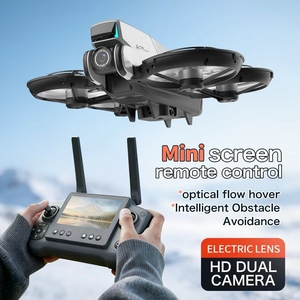 Mini drone GT9 avec caméra HD 4K, vol stationnaire par flux optique, moteur brushless, évitement d'obstacles, quadricoptère RC pour débutants - Product Image 1