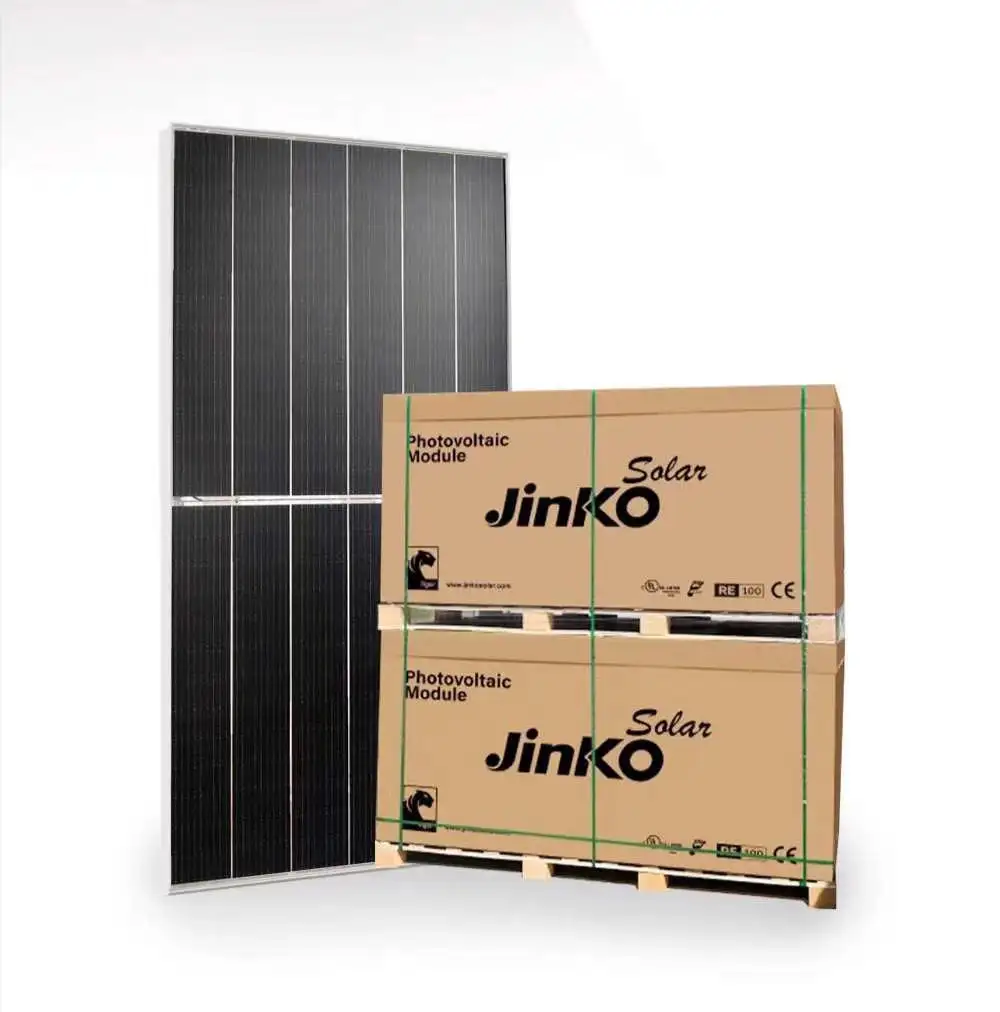 Tier 1 GÜNEŞ PANELI Jinko 72hc 540w 550w 560w Jkm550m-72hl4-v Pv modülü 545w siyah GÜNEŞ PANELI