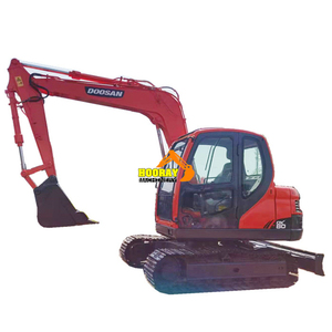 Excavadora DOOSAN DX80 de 8 Toneladas Usada, Excavadora Hidráulica de Calidad Casi Nueva, Máquina de Construcción Pequeña y Duradera - Product Image 2