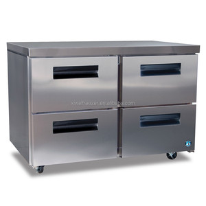 Congelador Refrigerado Comercial de Acero Inoxidable, Pequeño, de Doble Cajón, de Una Sola Temperatura, para Uso Doméstico - Product Image 6
