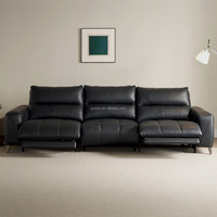 102975 Quanu Vente en gros Canapé en cuir électrique moderne de luxe à double fonction, fauteuil inclinable électrique, meubles de salon