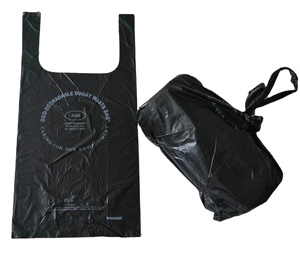 Custom Logo Sizes Strong Die Cut PE Biodegradable Shopping T-shirt <b>Bags</b> Printed for Supermarket Use - Product Image 3