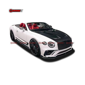 For Bentley Continent GT Body Kit MSY Style Carbon Fiber Front Rear Bumper Fender Mirror Cover <b>Engine</b> <b>Hood</b> High Tail Wing - Product Image 2