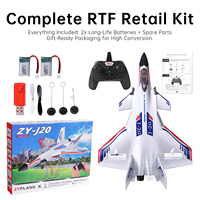 Avion de Chasse RC J20 en Gros, 2 Batteries, Mousse EPP, Simulation d'Avion, Vente en Gros Usine